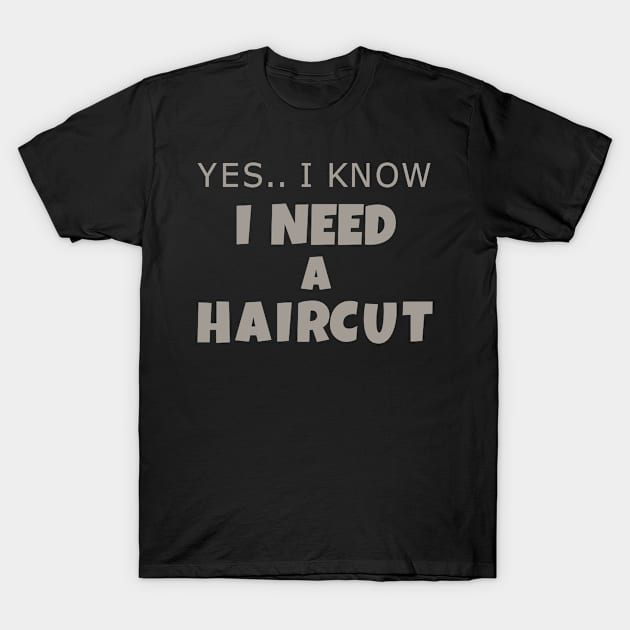 Yes i know i need a haircut T-Shirt by skaterly